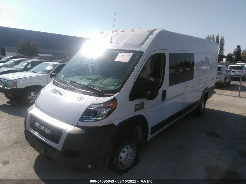 2021 RAM PROMASTER CARGO VAN VIN: 3C6MRVJG9ME510562