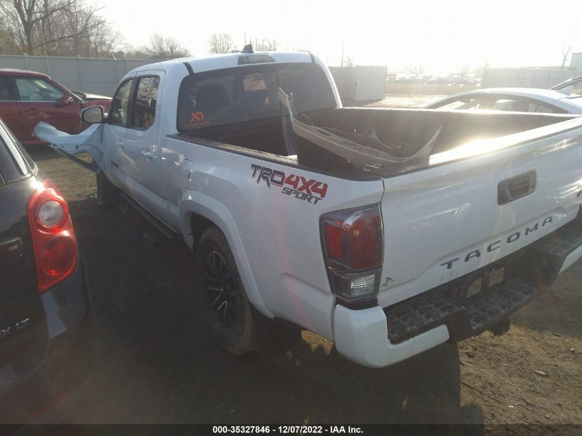 2022 TOYOTA TACOMA 4WD SR5/TRD SPORT VIN: 3TYDZ5BN2NT014598