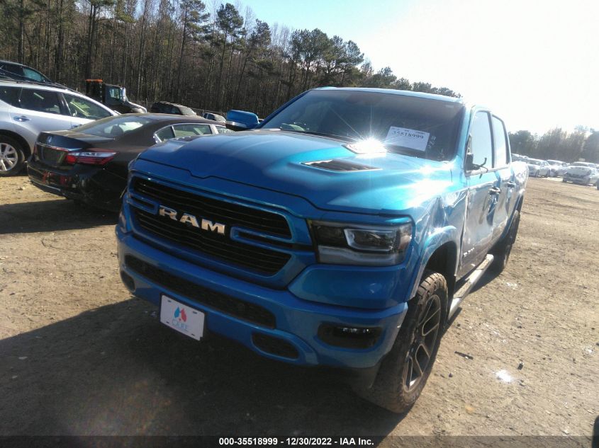 2020 RAM 1500 LARAMIE VIN: 1C6SRFRT9LN418151
