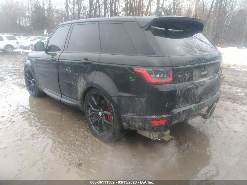 2022 LAND ROVER RANGE ROVER SPORT HST VIN: SALWS2RU2NA202760
