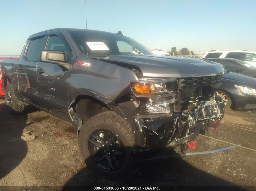 2021 CHEVROLET SILVERADO 1500 CUSTOM TRAIL BOSS VIN: 1GCPYCEF5MZ246260