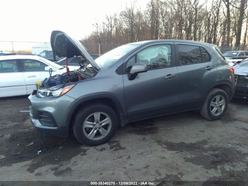 2020 CHEVROLET TRAX LS VIN: 3GNCJNSB0LL280572