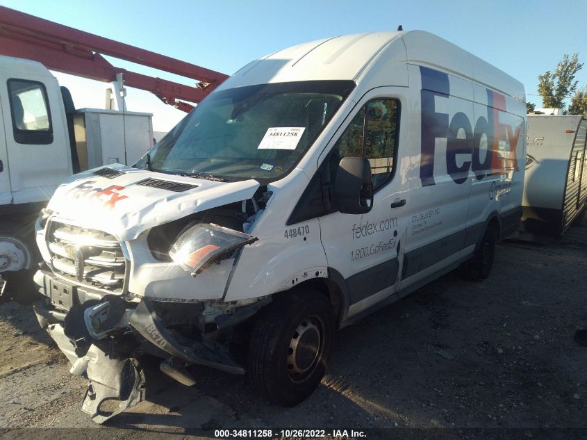 2020 FORD TRANSIT CARGO VAN VIN: 1FTBW3X88LKA65658
