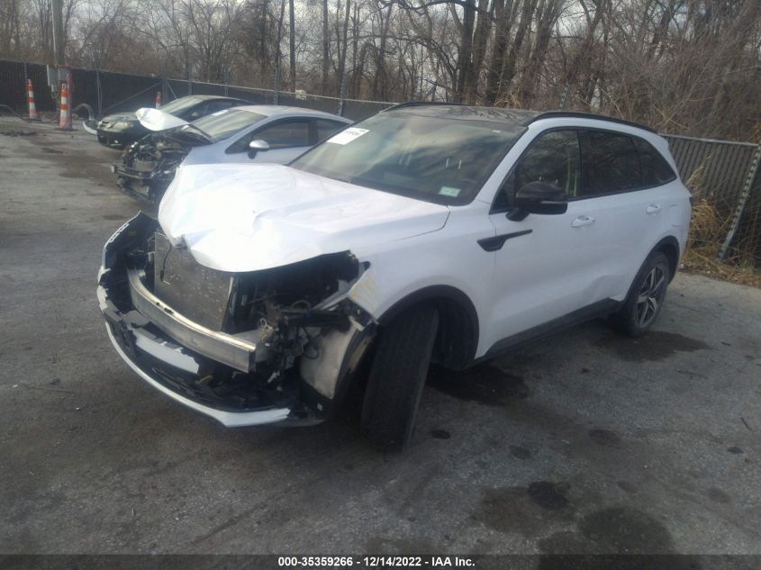 2021 KIA SORENTO S VIN: 5XYRL4LC3MG010291