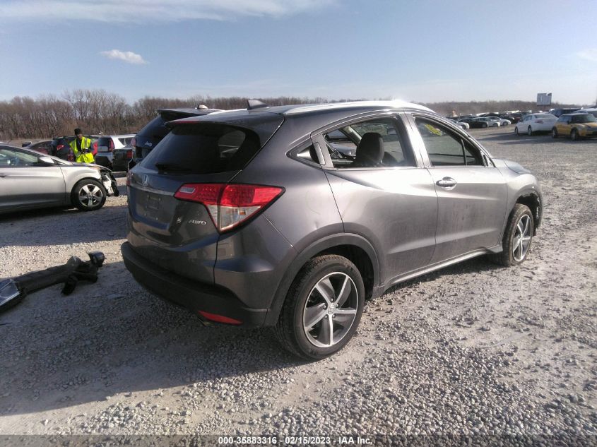 2022 HONDA HR-V EX VIN: 3CZRU6H52NM753932
