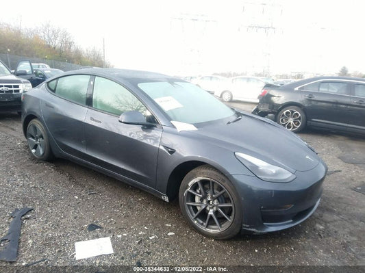 2022 TESLA MODEL 3 LONG RANGE VIN: 5YJ3E1EB8NF324191
