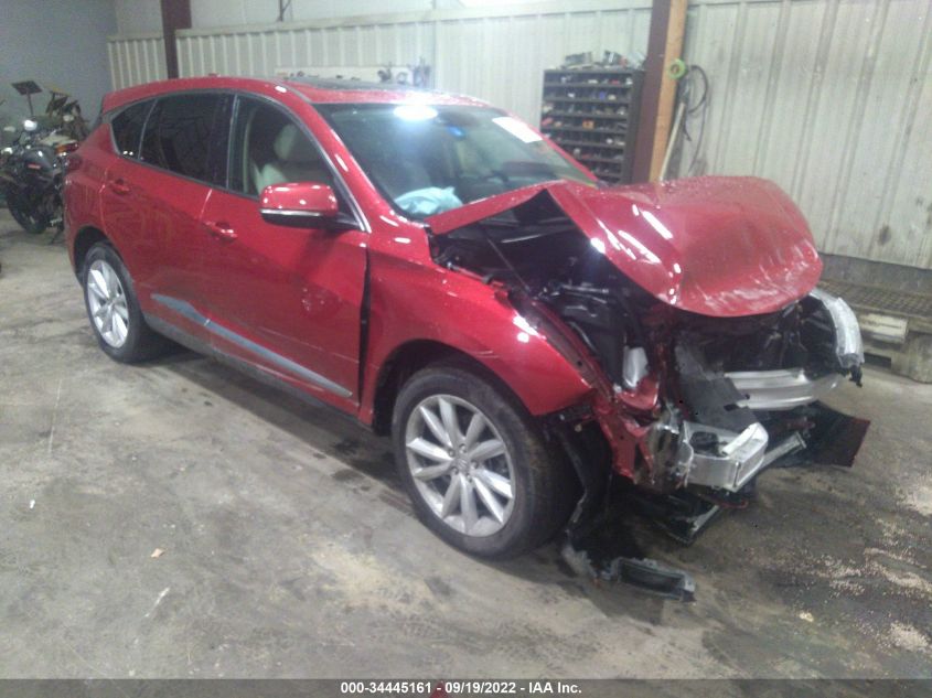 2021 ACURA RDX VIN: 5J8TC2H30ML031107