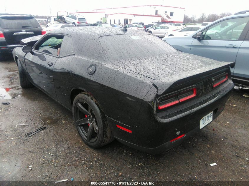 2022 DODGE CHALLENGER SRT HELLCAT REDEYE VIN: 2C3CDZL99NH211172