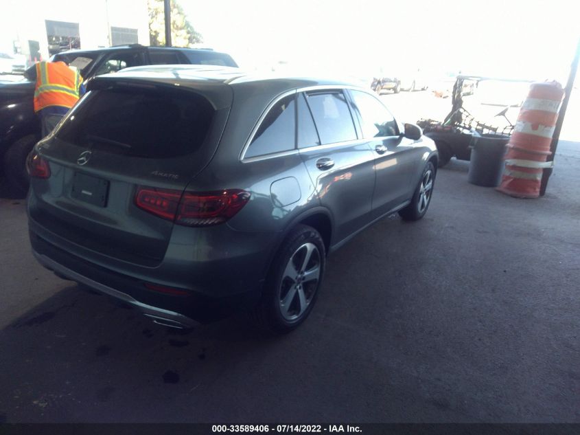 2021 MERCEDES-BENZ GLC GLC 300 VIN: W1N0G8EB7MF893364