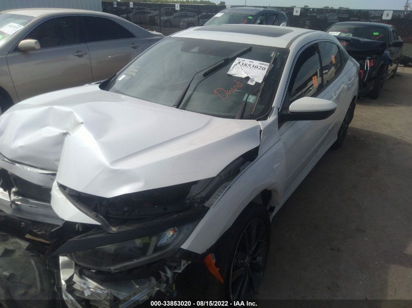 2021 HONDA CIVIC HATCHBACK EX VIN: SHHFK7H69MU210222