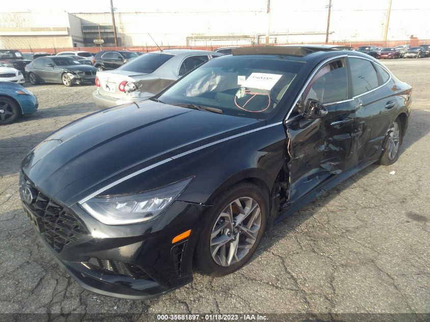 2021 HYUNDAI SONATA SEL VIN: 5NPEF4JA2MH105330
