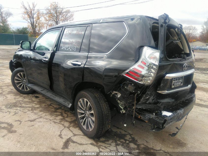 2022 LEXUS GX GX 460 LUXURY VIN: JTJGM7BXXN5319578