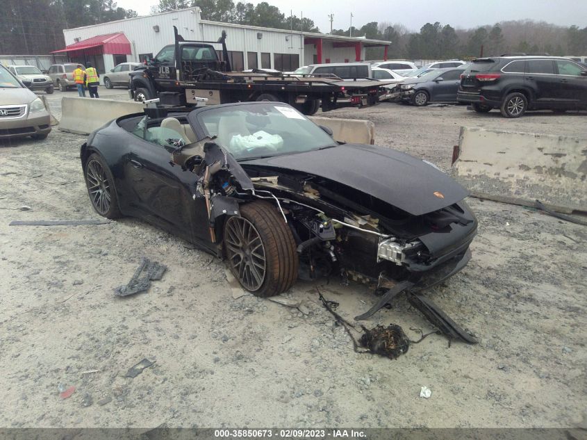 2022 PORSCHE 911 CARRERA VIN: WP0CA2A91NS236820