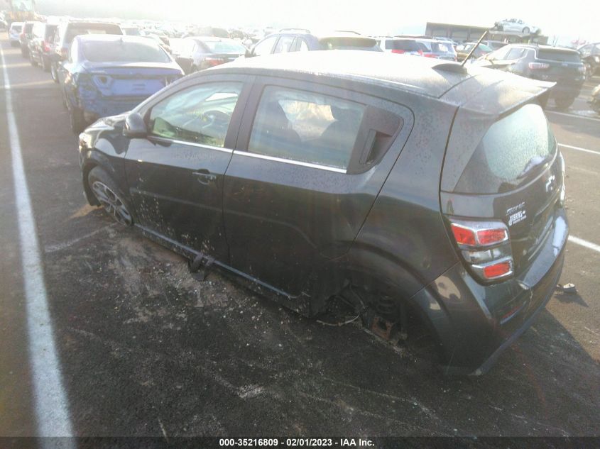 2020 CHEVROLET SONIC LT VIN: 1G1JD6SB5L4138777