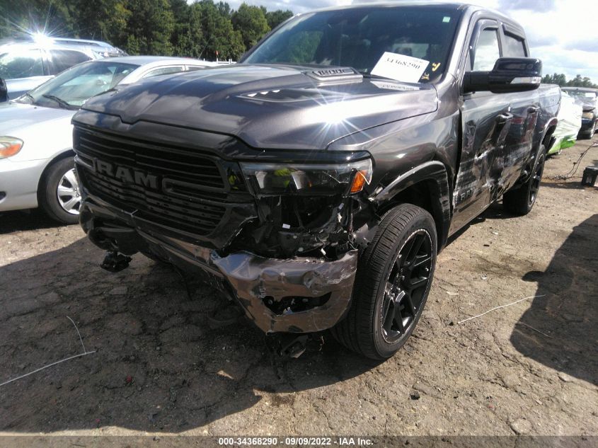 2021 RAM 1500 LARAMIE VIN: 1C6SRFJT7MN524224