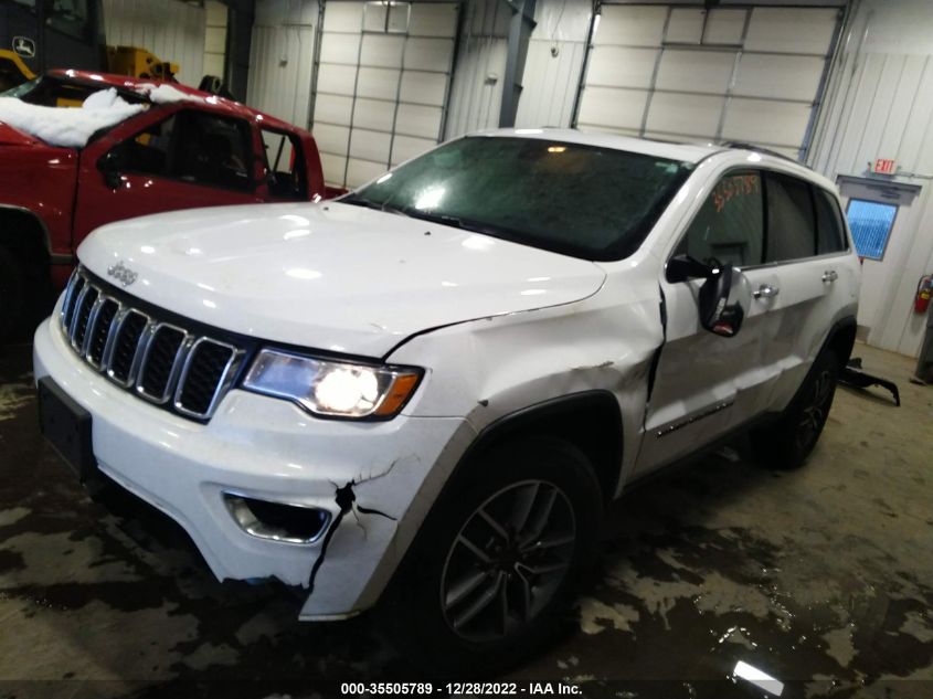2022 JEEP GRAND CHEROKEE WK LIMITED VIN: 1C4RJFBG1NC167961