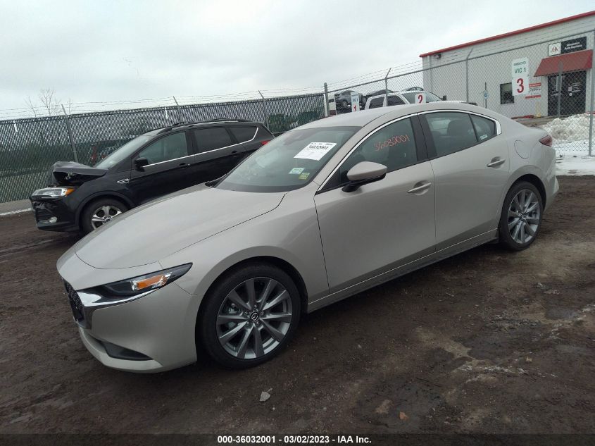 2022 MAZDA MAZDA3 SEDAN SELECT VIN: 3MZBPABL4NM314687