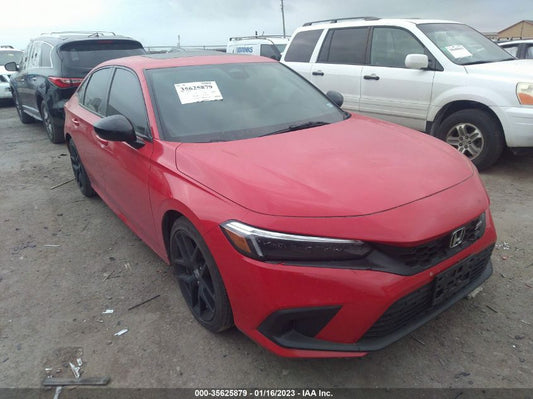 2022 HONDA CIVIC SI VIN: 2HGFE1E51NH471455