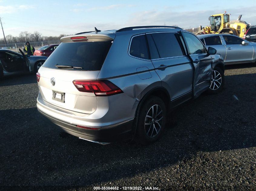 2021 VOLKSWAGEN TIGUAN SE/SE R-LINE BLACK/SEL VIN: 3VV3B7AX3MM146585