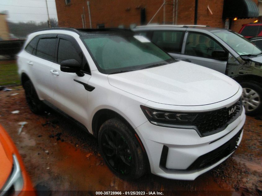 2022 KIA SORENTO SX VIN: 5XYRKDLF4NG081224