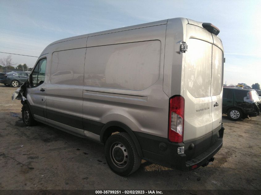 2022 FORD TRANSIT CARGO VAN VIN: 1FTBR1C81NKA53341
