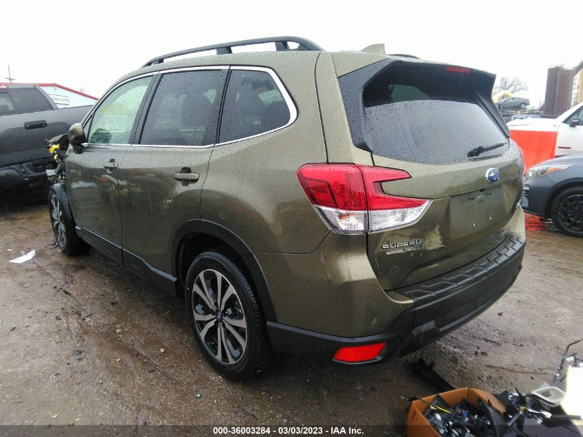 2022 SUBARU FORESTER LIMITED VIN: JF2SKAPC2NH489987