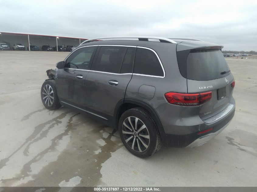2021 MERCEDES-BENZ GLB GLB 250 VIN: W1N4M4GB8MW119107