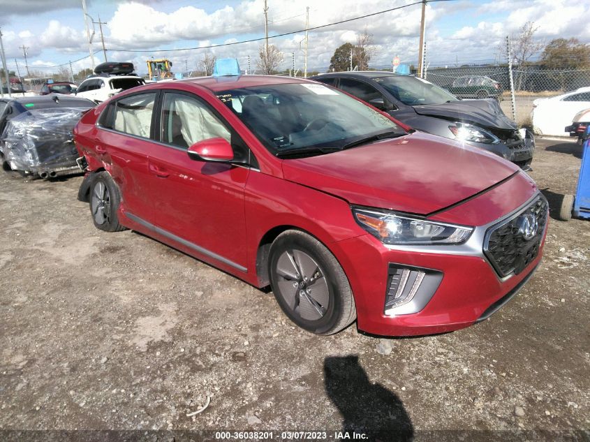 2022 HYUNDAI IONIQ HYBRID SE VIN: KMHC75LC5NU266248