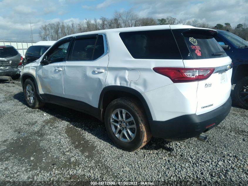 2021 CHEVROLET TRAVERSE LS VIN: 1GNERFKW4MJ103705