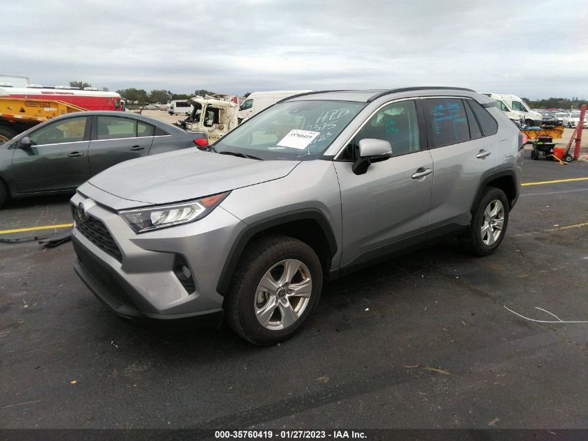 2021 TOYOTA RAV4 XLE VIN: 2T3W1RFV7MC167375