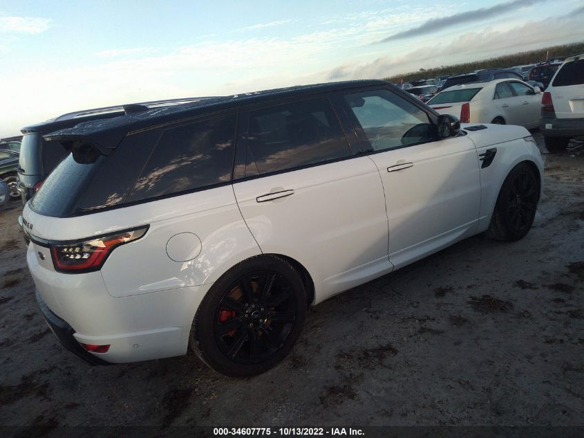 2022 LAND ROVER RANGE ROVER SPORT HST VIN: SALWS2RU2NA209448