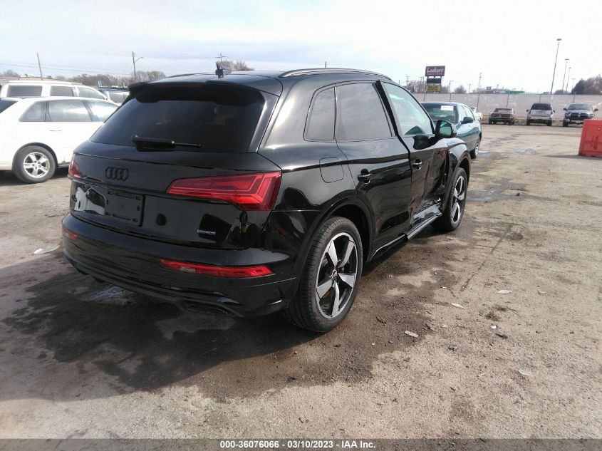 2022 AUDI Q5 S LINE PREMIUM PLUS VIN: WA1EAAFY4N2043672
