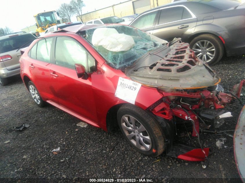 2021 TOYOTA COROLLA LE VIN: JTDEPMAE6MJ134708