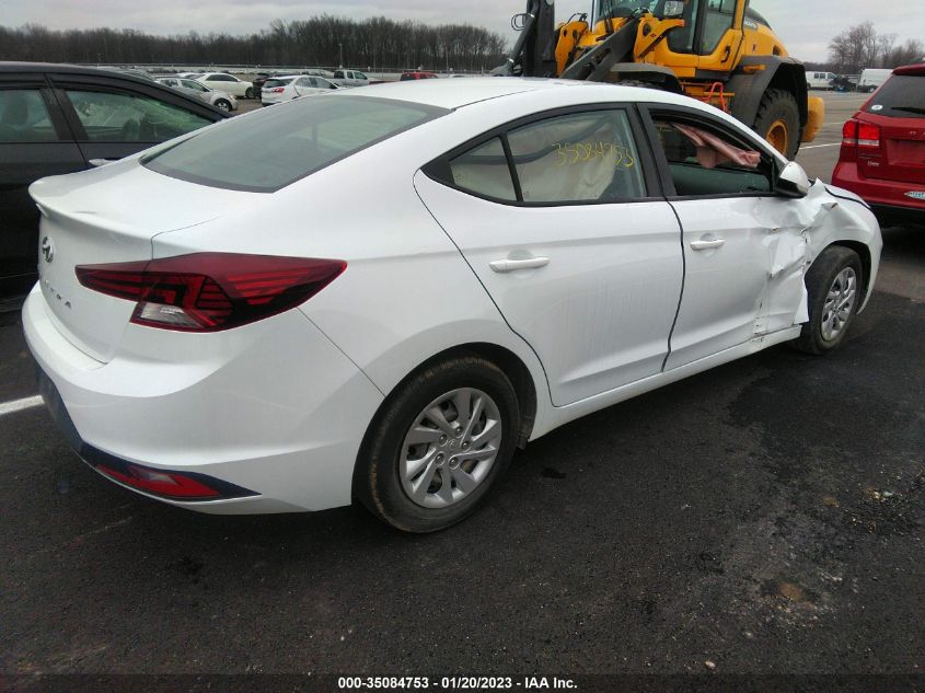 2020 HYUNDAI ELANTRA SE VIN: 5NPD74LFXLH609608