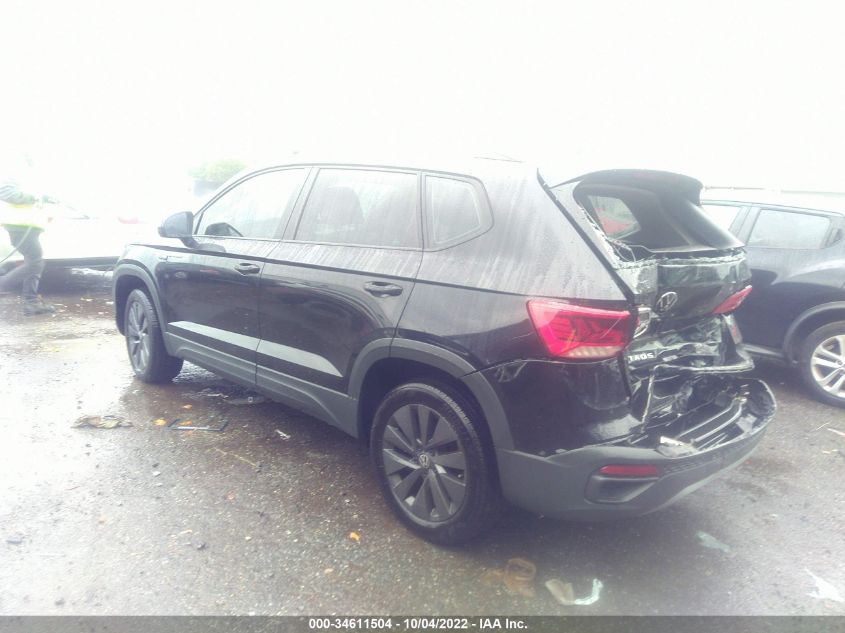 2022 VOLKSWAGEN TAOS S VIN: 3VVDX7B23NM047713