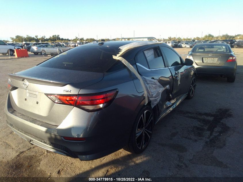 2021 NISSAN SENTRA SR VIN: 3N1AB8DV6MY200883