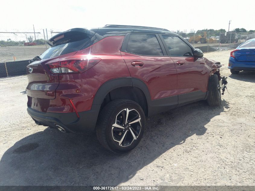 2023 CHEVROLET TRAILBLAZER RS VIN: KL79MUSL3PB001486