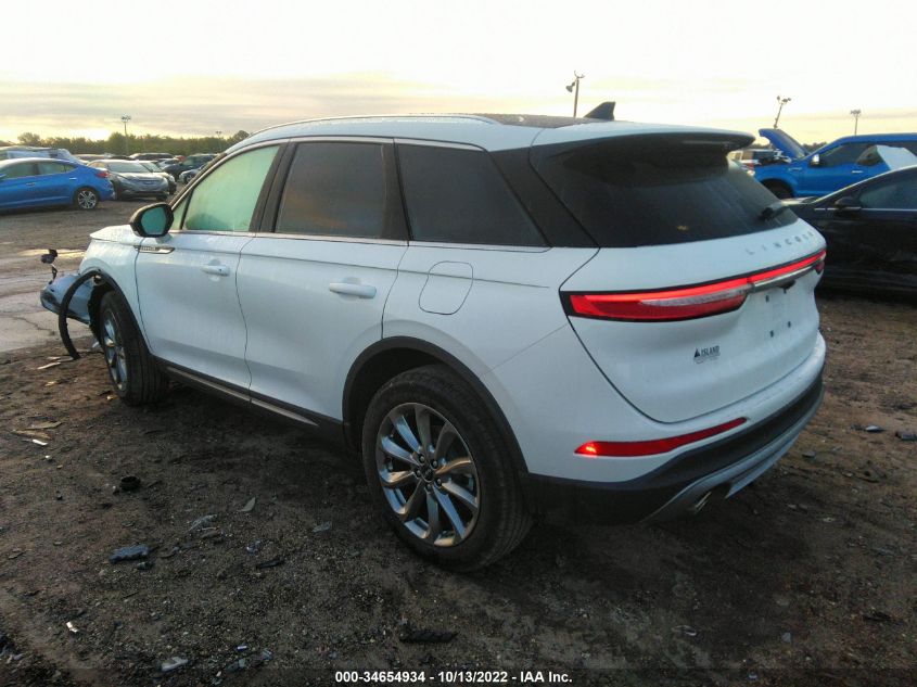 2021 LINCOLN CORSAIR STANDARD VIN: 5LMCJ1C90MUL09761