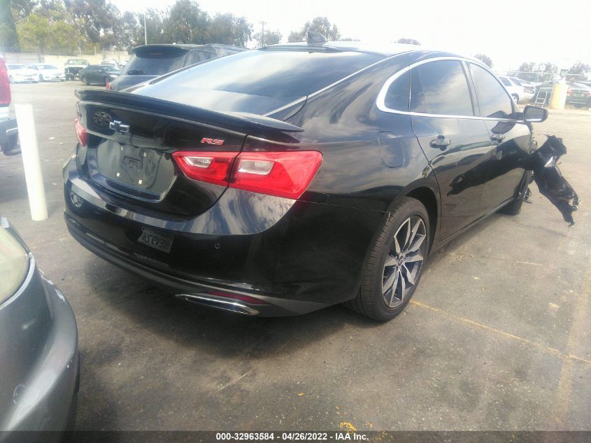 2021 CHEVROLET MALIBU RS VIN: 1G1ZG5ST4MF088067