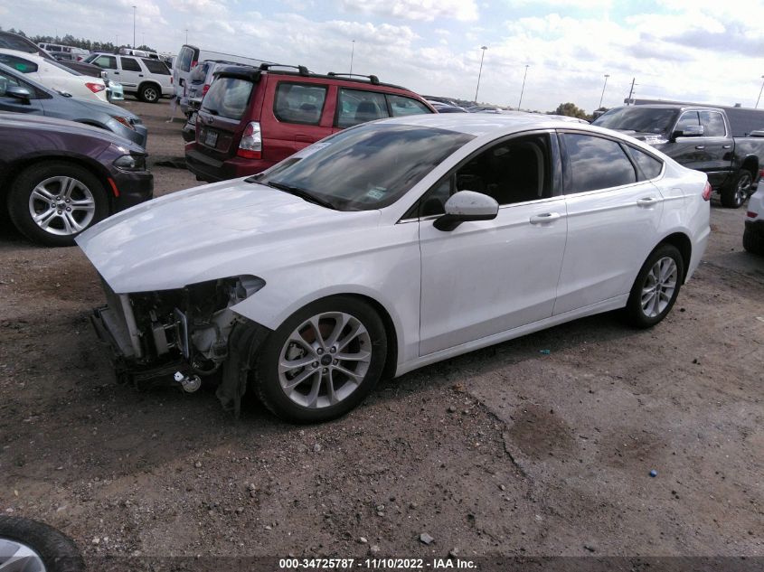 2020 FORD FUSION SE VIN: 3FA6P0HD9LR168226
