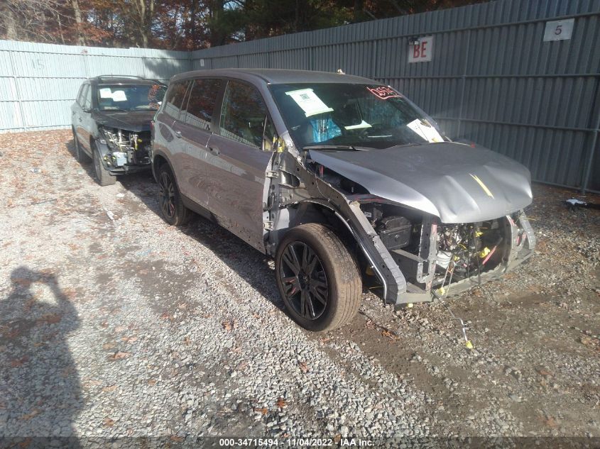 2021 HONDA PASSPORT SPORT VIN: 5FNYF8H21MB015300