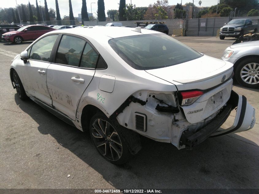 2021 TOYOTA COROLLA LE VIN: JTDS4MCE9MJ058670