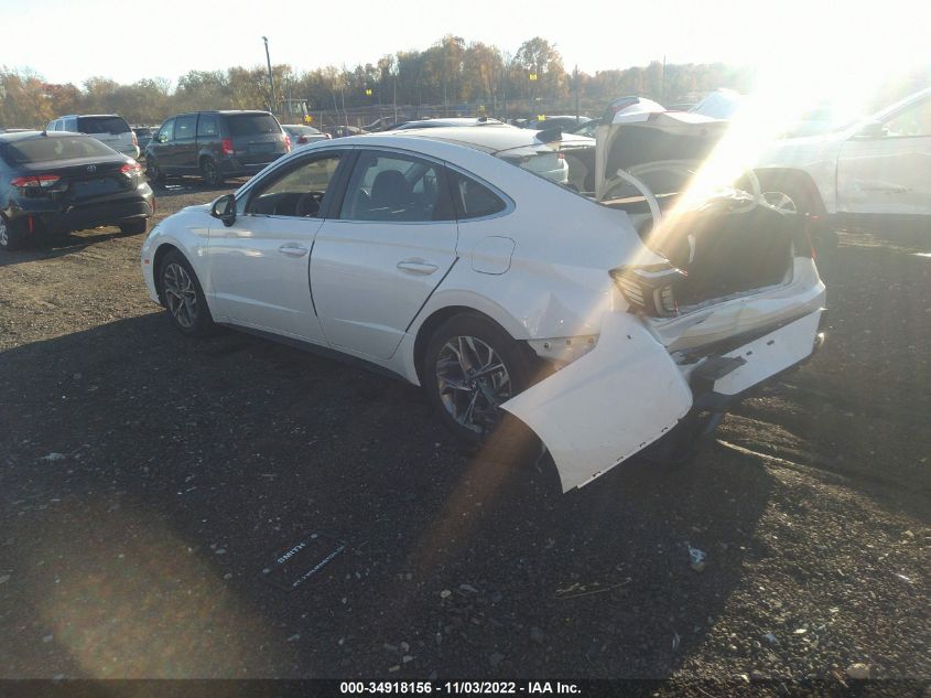 2022 HYUNDAI SONATA SEL VIN: KMHL14JA0NA238548