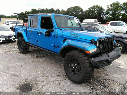 2021 JEEP GLADIATOR WILLYS VIN: 1C6HJTAG6ML556693