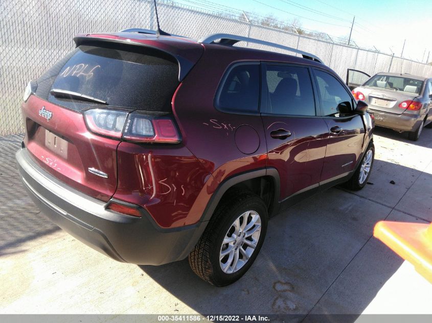 2020 JEEP CHEROKEE LATITUDE VIN: 1C4PJLCB4LD615187