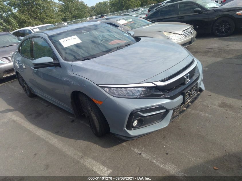 2021 HONDA CIVIC HATCHBACK SPORT TOURING VIN: SHHFK7H96MU400117