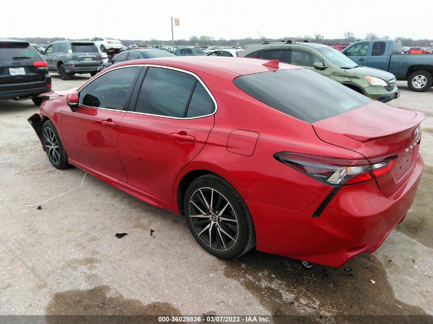 2022 TOYOTA CAMRY SE VIN: 4T1G11AK3NU017596