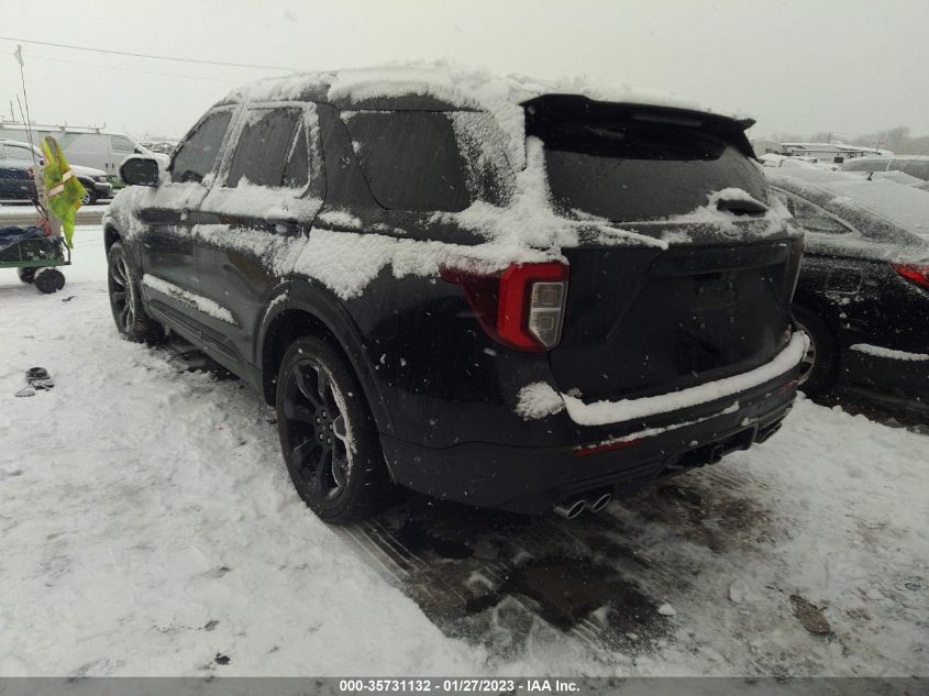 2021 FORD EXPLORER ST VIN: 1FM5K8GC2MGA89464