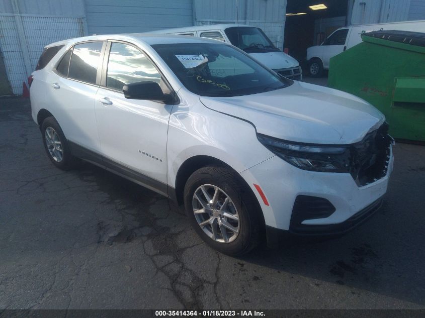 2022 CHEVROLET EQUINOX LS VIN: 3GNAXSEV2NS209182