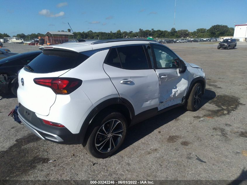 2021 BUICK ENCORE GX SELECT VIN: KL4MMDS24MB126622